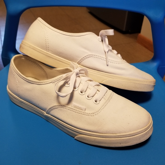 Vans Shoes - Women's White Vans Authentic Low Pro